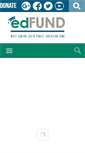 Mobile Screenshot of edfundwest.org